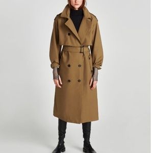 Zara TRF Trench Coat